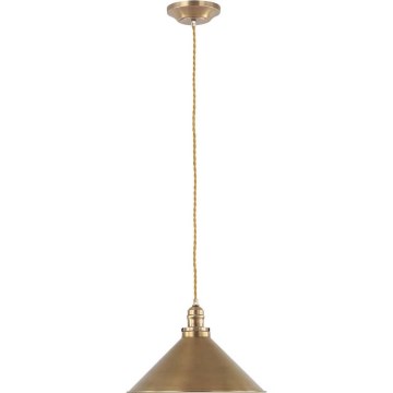 Elstead - Hanglamp aan een koord PROVENCE 1xE27/60W/230V goud