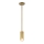 Elstead - Hanglamp met stang MARVELE 1xE14/40W/230V goudkleurig