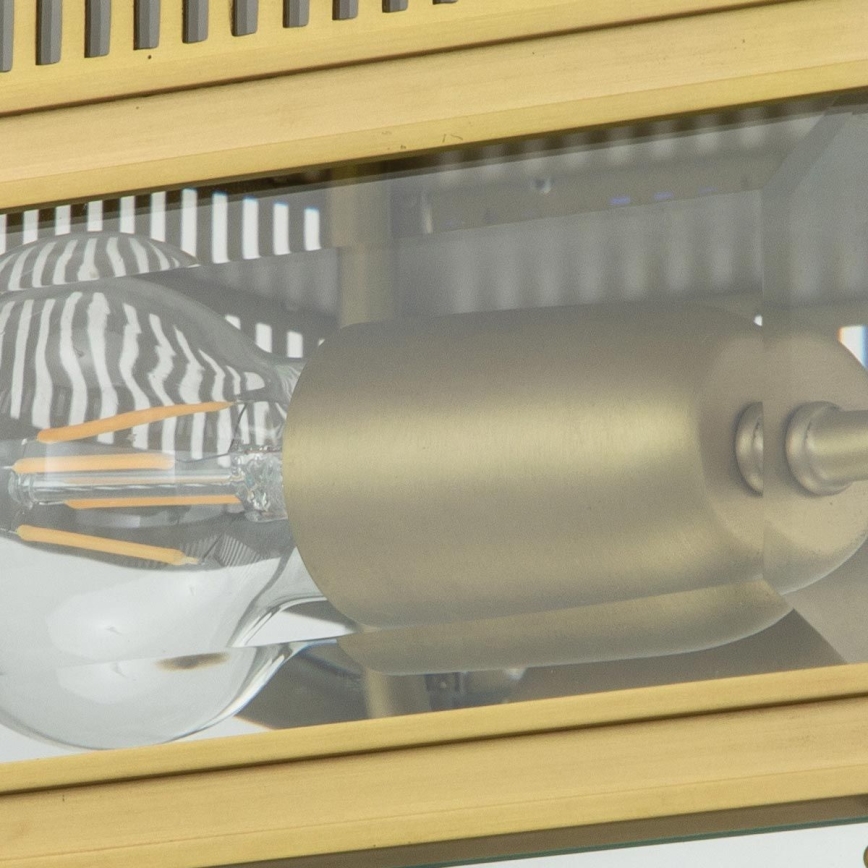 Elstead - Buitenplafondlamp HOLBORN 2xE27/60W/230V IP44 goudkleurig