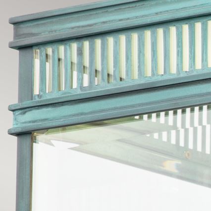 Elstead - Buitenplafondlamp HOLBORN 2xE27/60W/230V IP44 turkoois