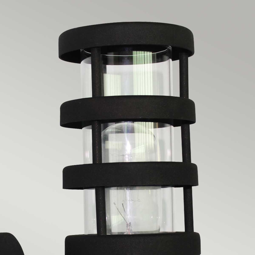 Elstead - Buitenwandlamp HORNBAEK 1xE27/60W/230V IP44 zwart