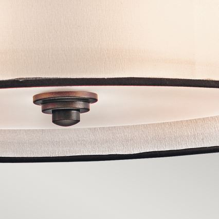 Elstead KL-LACEY-P-L-MB - Hanglamp aan een ketting LACEY 4xE27/60W/230V