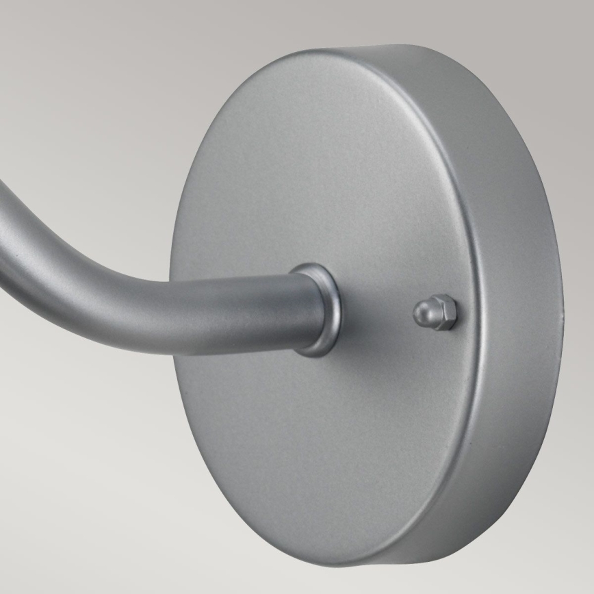 Elstead - Buitenwandlamp KLAMPENBORG 1xE27/60W/230V IP44 mat chroom