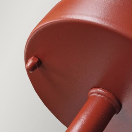 Elstead - Buitenwandlamp KLAMPENBORG 1xE27/60W/230V IP44 rood