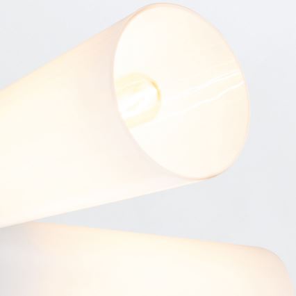 Elstead - Hanglamp met stang KRISTY 4xE27/40W/230V koperkleurig