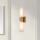 Elstead - LED badkamerwandlamp KRISTY 2xG9/4W/230V IP44 koperkleurig