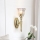 Elstead - LED-wandlamp voor badkamer DRYDEN 1xG9/3W/230V IP44 goudkleurig