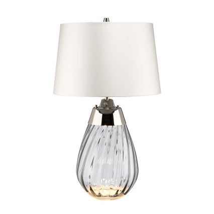 Elstead - LED Tafellamp LENA 1xE27/60W/230V + 1xGU10/7W 60,5 cm wit