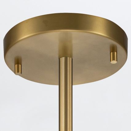 Elstead - Hanglamp met stang MARVELE 1xE14/40W/230V goudkleurig