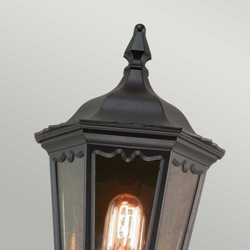 Elstead - Buitenwandlamp MEDSTEAD 1xE27/60W/230V IP44 zwart