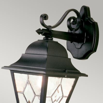 Elstead NR2-BLK - Wandlamp voor buiten NORFOLK 1xE27/100W/230V IP43