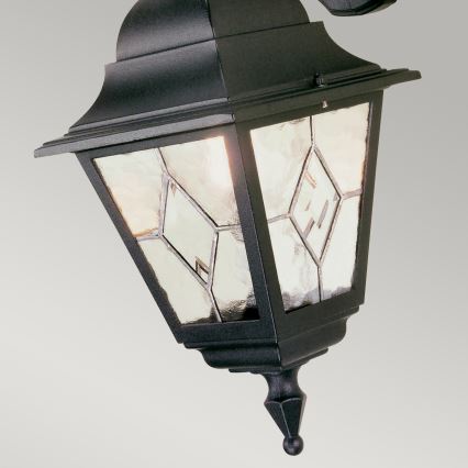 Elstead NR2-BLK - Wandlamp voor buiten NORFOLK 1xE27/100W/230V IP43