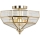 Elstead OLD-PARK-PB - Plafondlamp OLD PARK 2xE27/60W/230V gold