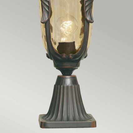Elstead - Buitenlamp PHILADELPHIA 1xE27/60W/230V IP44 bronskleurig