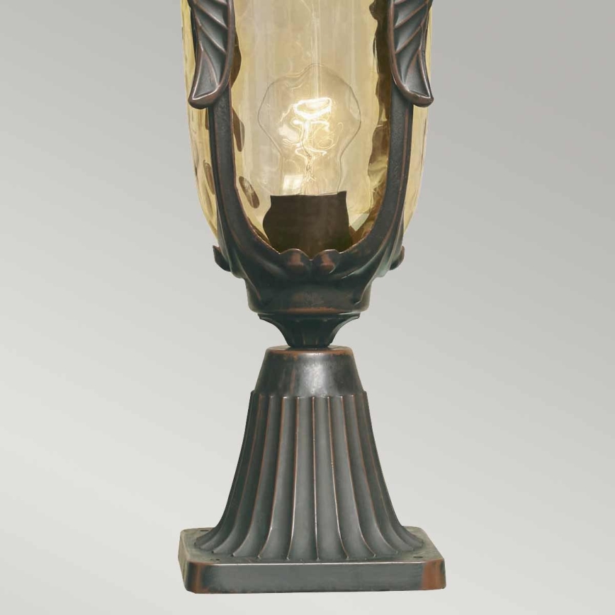 Elstead - Buitenlamp PHILADELPHIA 1xE27/60W/230V IP44 bronskleurig