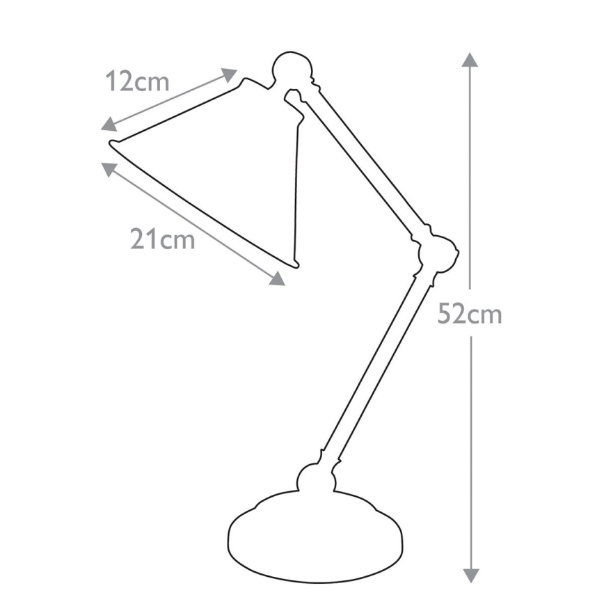 Elstead - Tafellamp PROVENCE ELEMENT 1xE27/60W/230V wit