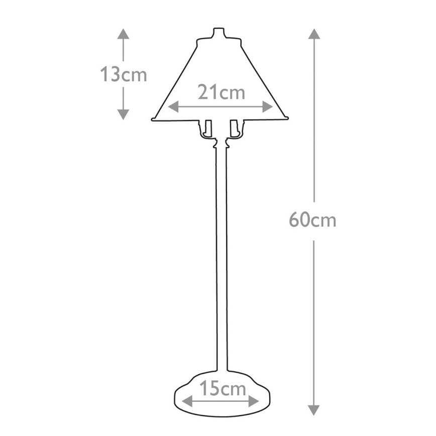 Elstead PV-SL-AB - LED Tafellamp PROVENCE 1xE14/4W/230V