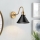 Elstead PV1-AB-MB - Wandlamp PROVENCE 1xE27/60W/230V goud/zwart
