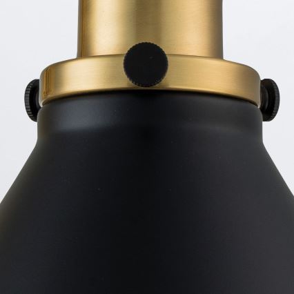 Elstead PV1-AB-MB - Wandlamp PROVENCE 1xE27/60W/230V goud/zwart