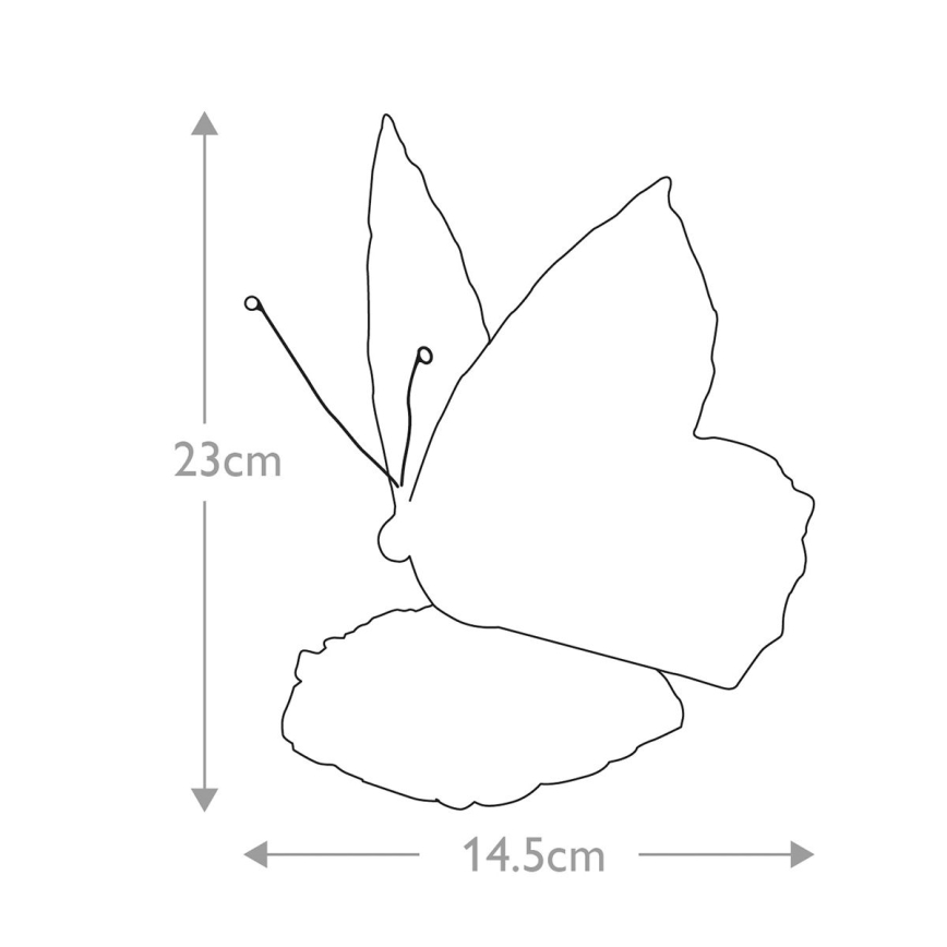Elstead - LED decoratieve lamp TIFFANY 1xG9/3W/12V vlinder