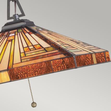 Elstead QZ-STEPHEN-3P - Hanglamp aan een ketting STEPHEN 3xE27/60W/230V