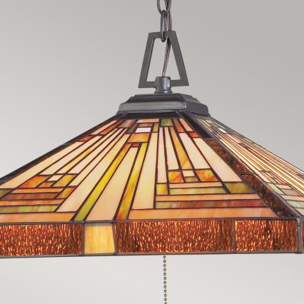 Elstead QZ-STEPHEN-3P - Hanglamp aan een ketting STEPHEN 3xE27/60W/230V