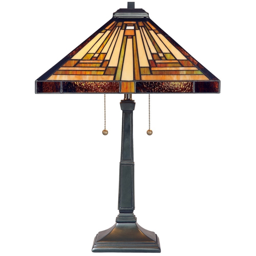 Elstead - Tafellamp Tiffany STEPHEN 2xE27/60W/230V