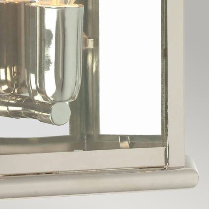 Elstead - Wandlamp voor buiten ST MARTINS 1xE27/100W/230V IP44 glanzend chroom