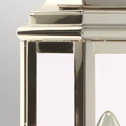 Elstead - Wandlamp voor buiten ST MARTINS 1xE27/100W/230V IP44 glanzend chroom