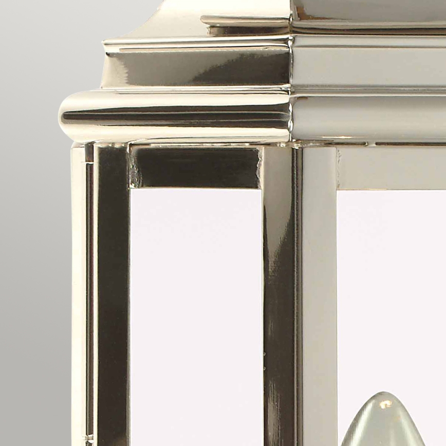 Elstead - Wandlamp voor buiten ST MARTINS 1xE27/100W/230V IP44 glanzend chroom