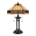 Elstead - Tafellamp INDUS 2xE27/60W/230V amber glas