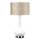 Elstead - Tafellamp MILO 1xE27/60W/230V grijs/goud