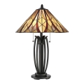 Elstead - Tafellamp Tiffany VICTORY 2xE27/60W/230V