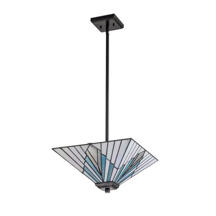 Elstead - Hanglamp met vaste pendel ALDERLEY 2xE27/60W/230V