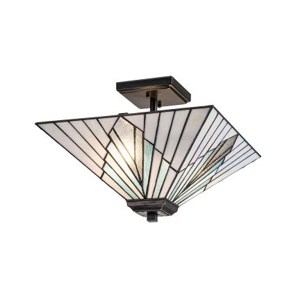 Elstead - Hanglamp met vaste pendel ALDERLEY 2xE27/60W/230V