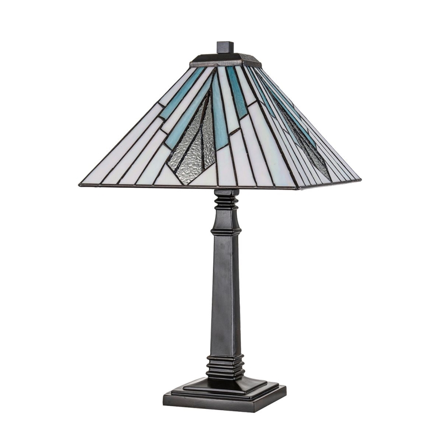 Elstead - Tafellamp Tiffany ALDERLEY 1xE27/60W/230V