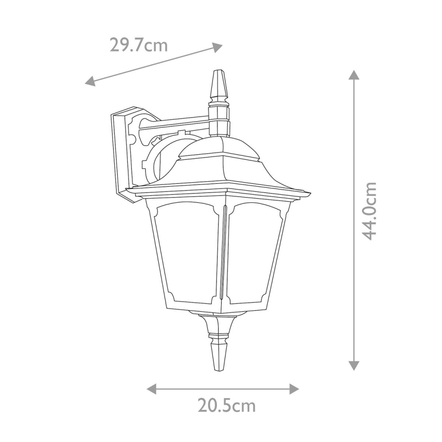 Elstead - Wandlamp voor Buiten CHAPEL 1xE27/100W/230V IP44