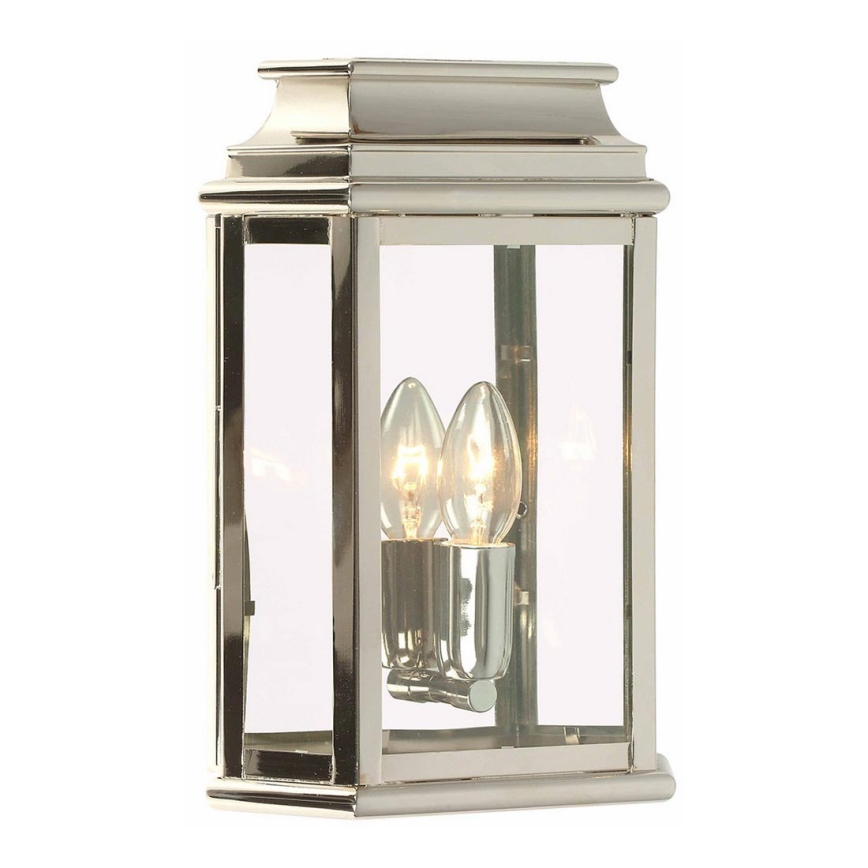 Elstead - Wandlamp voor buiten ST MARTINS 1xE27/100W/230V IP44 glanzend chroom