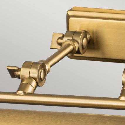 Elstead - Schilderijlamp WINCHFIELD 4xE14/40W/230V goudkleurig