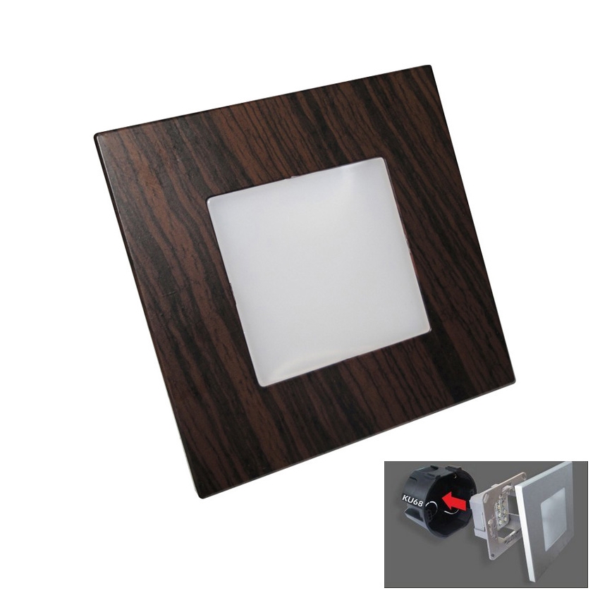 Emithor 48306 - LED Oriëntatielamp STEP LIGHT 16xLED/1W/230V