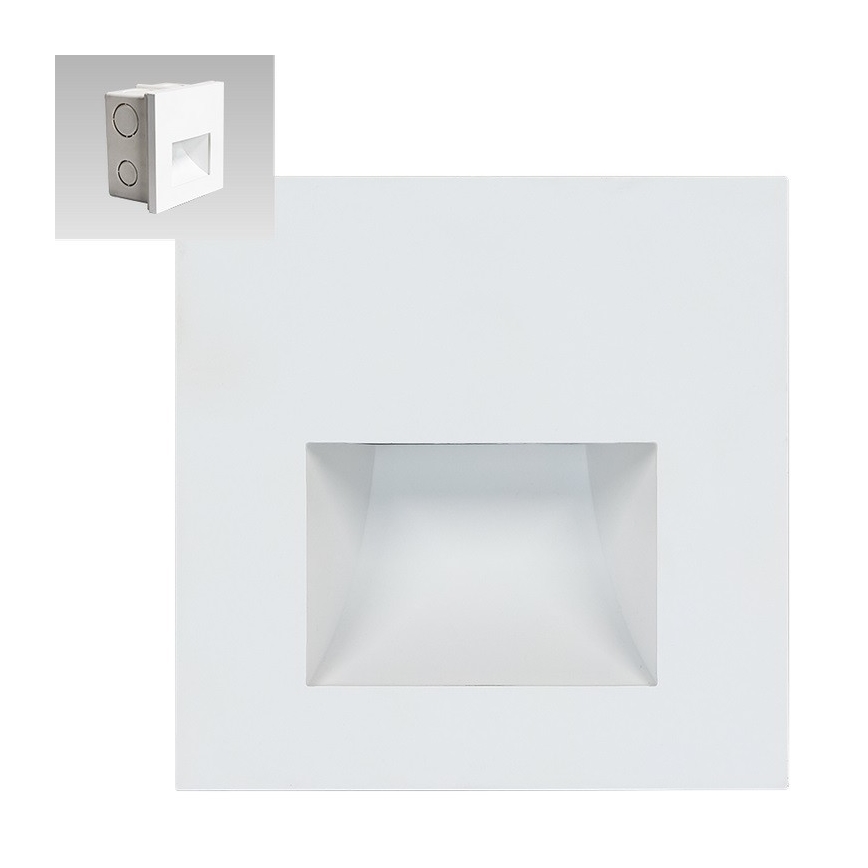 Emithor 70415 - LED Trapverlichting SUNNY LED/1W/230V 4000K wit