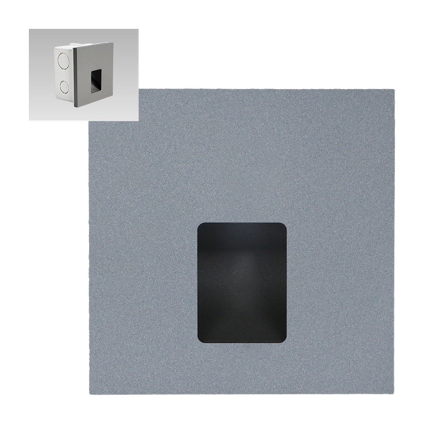 Emithor 70423 - LED Trapverlichting VIX LED/1W/230V 4000K grijs