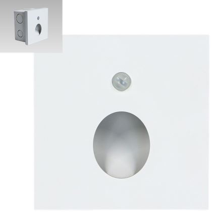 Emithor 70432 - LED trapverlichting met sensor OLIVE LED/1W/230V 4000K wit