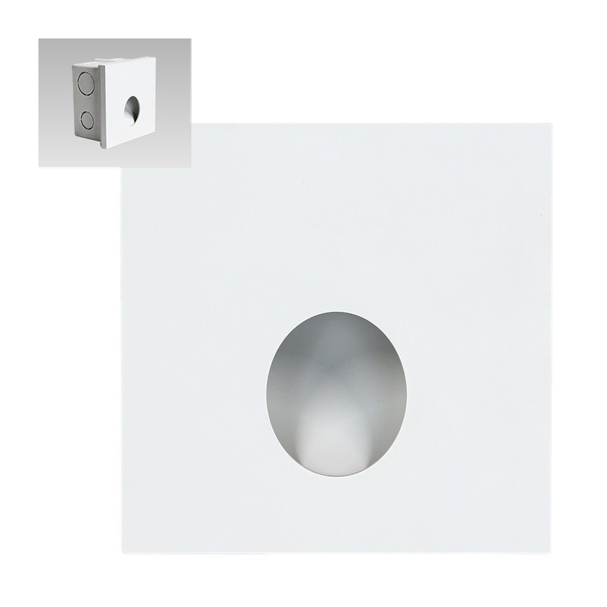 Emithor 70433 - LED Traplicht OLIVE LED/1W/230V 4000K wit
