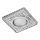 Emithor 71096 - LED Inbouwlamp ELEGANT GLASS FIX 1xGU10/50W + LED/3W STRIPE
