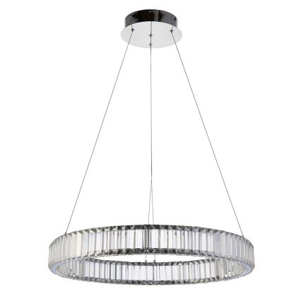 Endon 102255 - Dimbare pendellamp aan kabel LAGUNA LED/36W/230V glanzend chroom