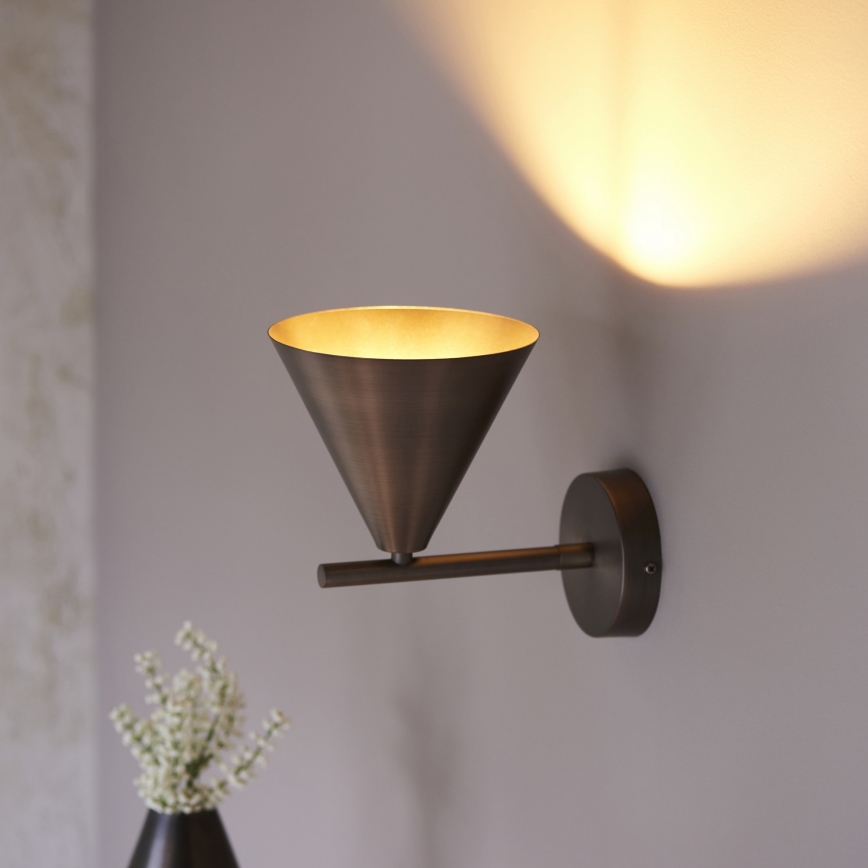 Endon 102894 - Wandspot CAPE 1xE14/7W/230V brons