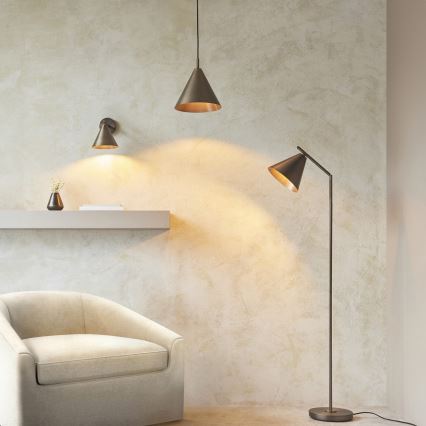 Endon 102895 - Staande Lamp CAPE 1xE27/10W/230V brons
