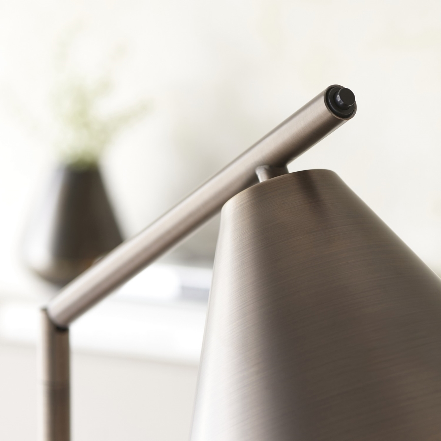 Endon 102895 - Staande Lamp CAPE 1xE27/10W/230V brons