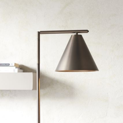 Endon 102895 - Staande Lamp CAPE 1xE27/10W/230V brons